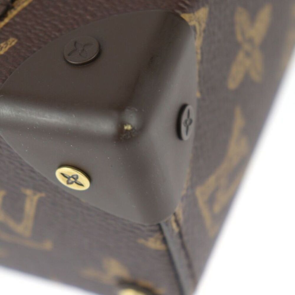 Louis Vuitton Malle Trunk Brown Leather Handbag (Pre-Owned) - Picture 6 of 9